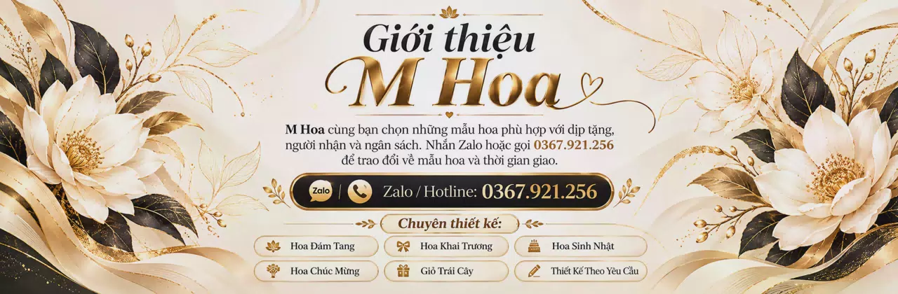 Ảnh bìa Shop hoa tươi Xã Vạn An Nghệ An - Tư vấn hoa theo từng dịp